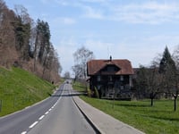 Hellbühlstrasse vanuit Malters