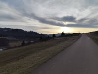 Falsztyn vanuit Zielone Skałki