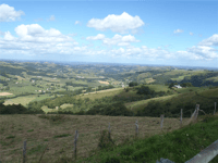Col d'Osquich desde Saint-Just-Ibarre