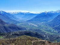 Strada per Giovera di Sopra von Montecrestese