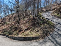Strada per Giovera di Sopra von Montecrestese