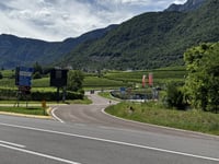 Mendel Pass / Passo Mendola vanuit Kaltern / Caldaro