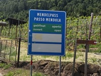 Mendel Pass / Passo Mendola vanuit Kaltern / Caldaro
