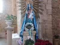 Santa Maria Regina di Anglona from Conca d'Oro