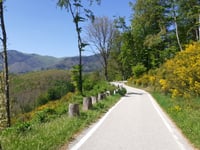 Pian di Giuliano dal fiume Reno