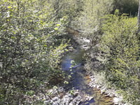 Pian di Giuliano dal fiume Reno