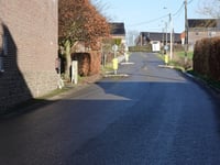 Rue de Merckhof przez Heupelen