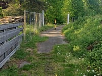 Moorsberg przez Moorsbergstraat