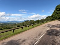 Col des Mille Martyrs from Saint Geoire en Valdaine