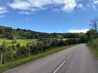 Col des Mille Martyrs from Saint Geoire en Valdaine