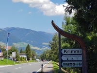 Krimmler Wasserfälle from Krimml