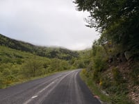 Col du Pré de la Dame from Villefort