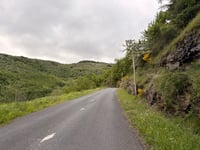 Col du Pré de la Dame from Villefort
