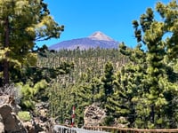 El Teide z Puerto de la Cruz