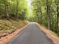Col de l'Oumenet from Saint Julien d'Arpaon