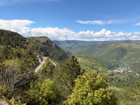 Col de la Pierre Plate von Florac-Trois-Rivières