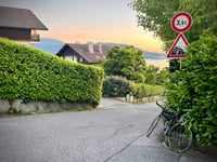 Mur du Ramponnet vanuit Le Petit Port