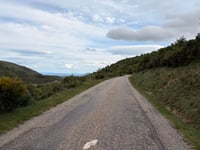 Col de Teste Rouge from Montselgues