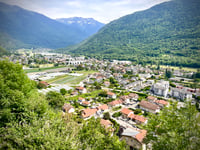 Conflans from Plaine de Conflans