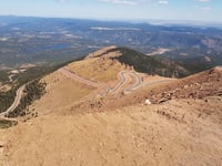 Pikes Peak von Manitou Springs