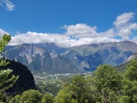 Le Rosai depuis Le Bourg d'Oisans par La Garde
