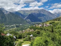 Le Rosai depuis Le Bourg d'Oisans par La Garde
