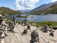 Passo del San Bernardino depuis Lostallo