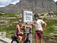 Passo del San Bernardino depuis Lostallo