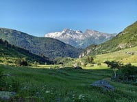 La Savonne vanuit Sainte Foy Tarentaise
