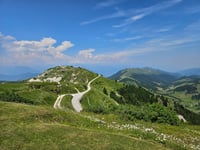Monte Grappa vanuit Romano d'Ezzelino