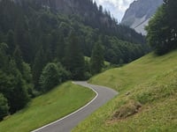 Brandnertal from Bludenz