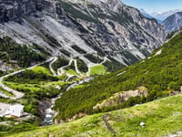Passo dello Stelvio from Bormio