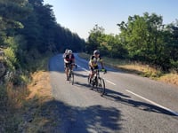 Route des Liquisses depuis Nant