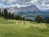 Passo Falzarego von Cortina d'Ampezzo