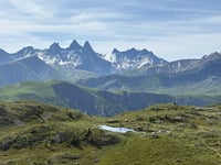 Col de la Croix-de-Fer von Barrage du Verney / Allemont