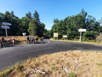 Route de Peyreleau à Montredon