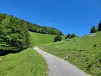 Chalet du Soliet desde Bellecombe-en-Bauges