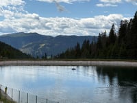 Passo Furcia / Furkelpass desde Longega / Zwischenwasser