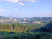 Mont Saint Rigaud vanuit Saint Didier-sur-Beaujeu
