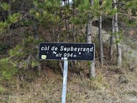 Col de Soubeyrand von Sainte Jalle