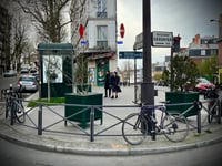 Boulevard Sérurier z Place du Général-Cochet