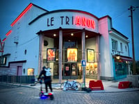 Cinéma Le Trianon Romainville vanuit Rue Mozart Noisy-Le-Sec