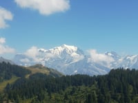 Col des Saisies from Villard-sur-Doron via D123