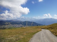 Col des Saisies from Villard-sur-Doron via D123