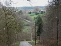 Côte de Sart über Roquez & Avenue Joseph Jongen