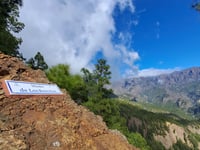Mirador de Los Brecitos über Calle Hacienda del Cura