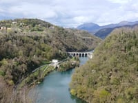 Muro del Toscano depuis Diga di Robbiate
