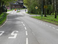 Broicher Siedlung über Blumenrather Strasse
