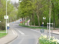 Broicher Siedlung über Blumenrather Strasse