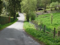 Côte de Sarpay da Viaduc de Polleur